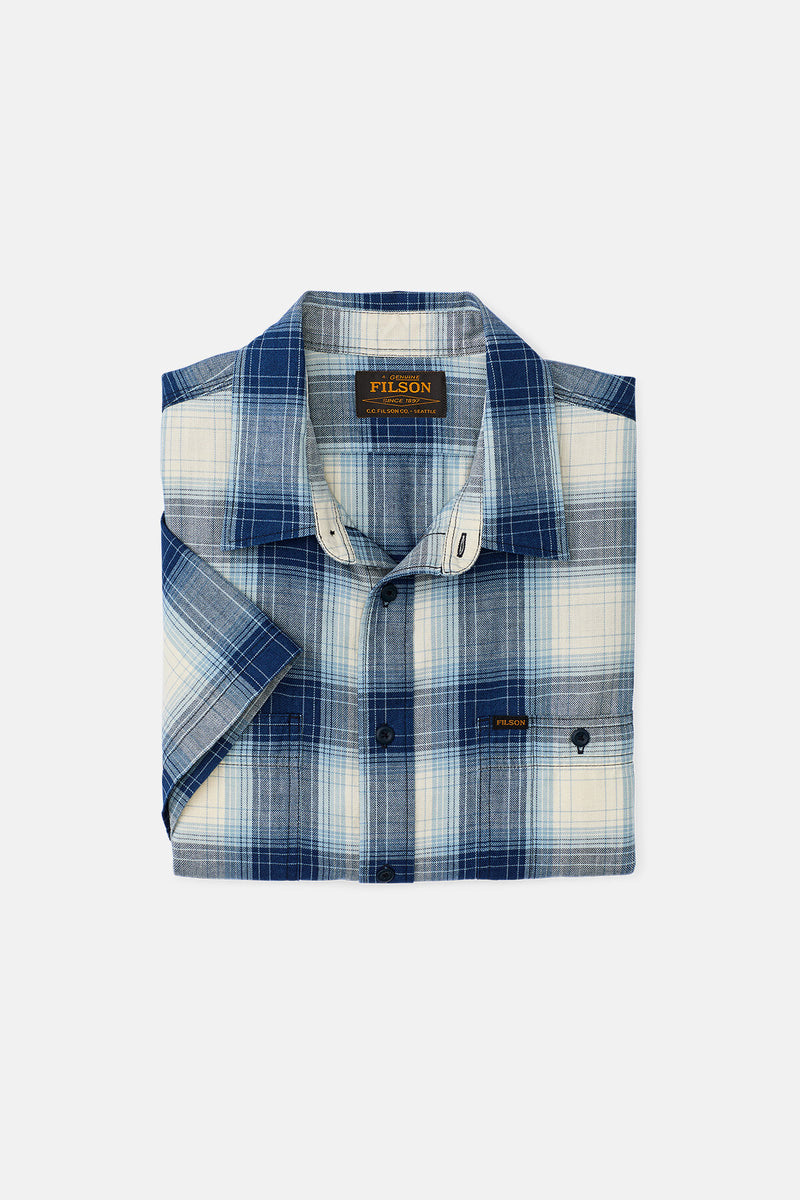 Short Sleeve Chambray Shirt