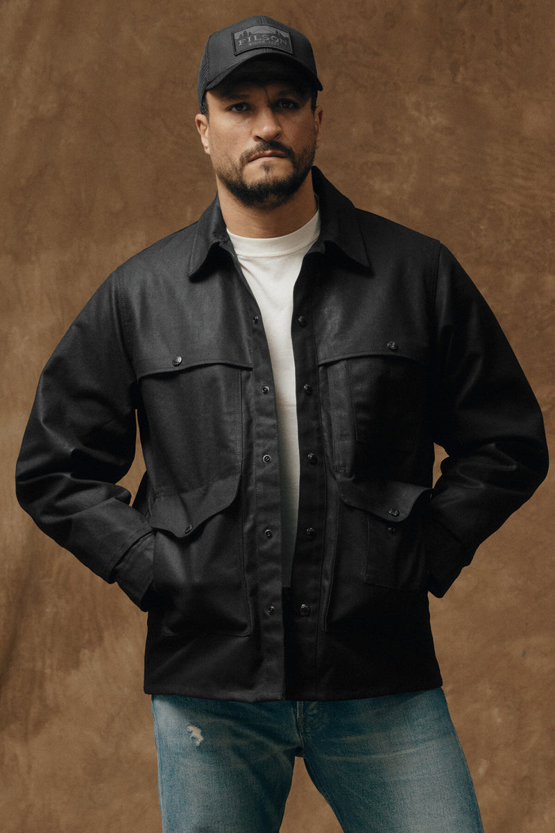 Lined Tin Cloth Cruiser Jacket