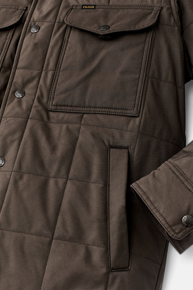 Cover Cloth Quilted Jac-shirt