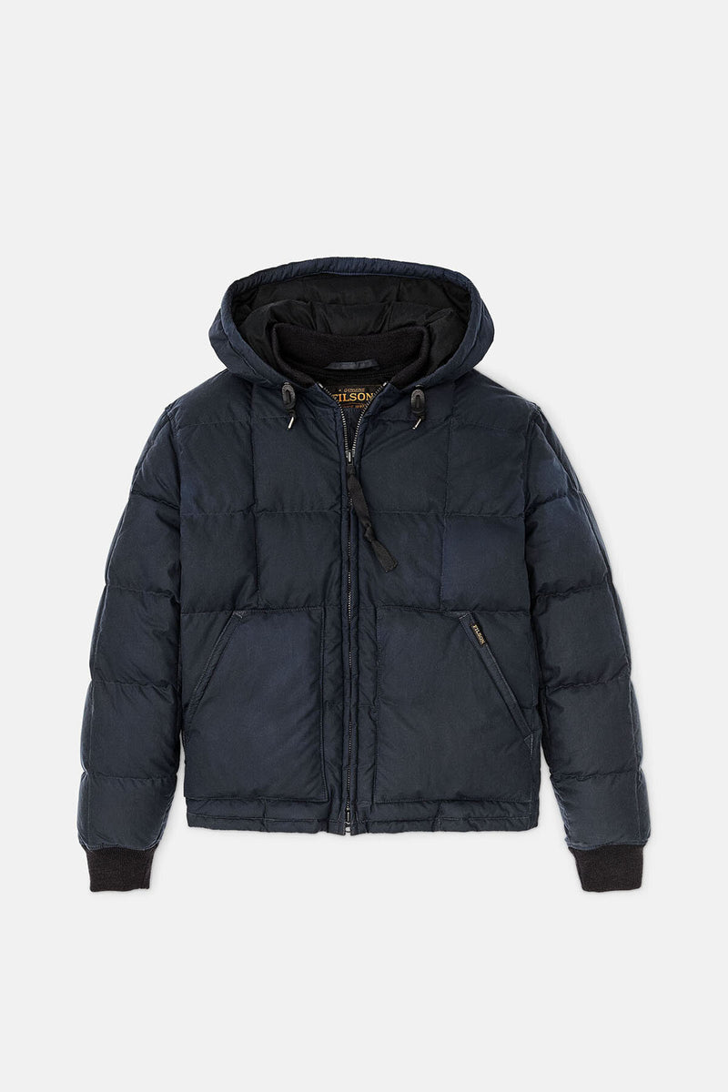 WAXED DOWN JACKET