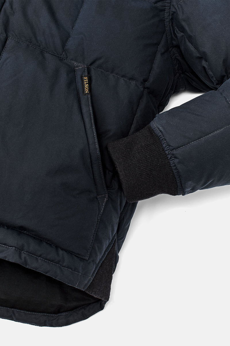 WAXED DOWN JACKET