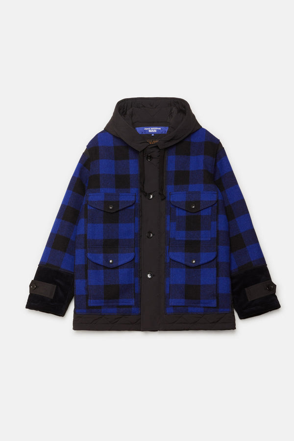 FILSON X JUNYA WATANABE CHECKED WOOL INSULATED JACKET