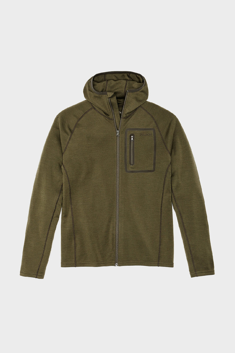 400G MERINO WOOL HOODIE