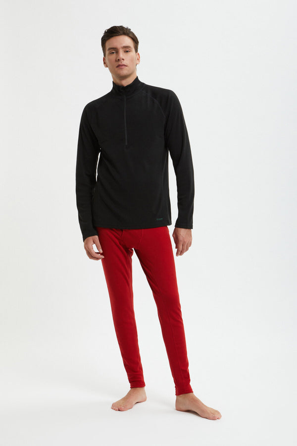 400G MERINO WOOL LONG SLEEVE HALF-ZIP