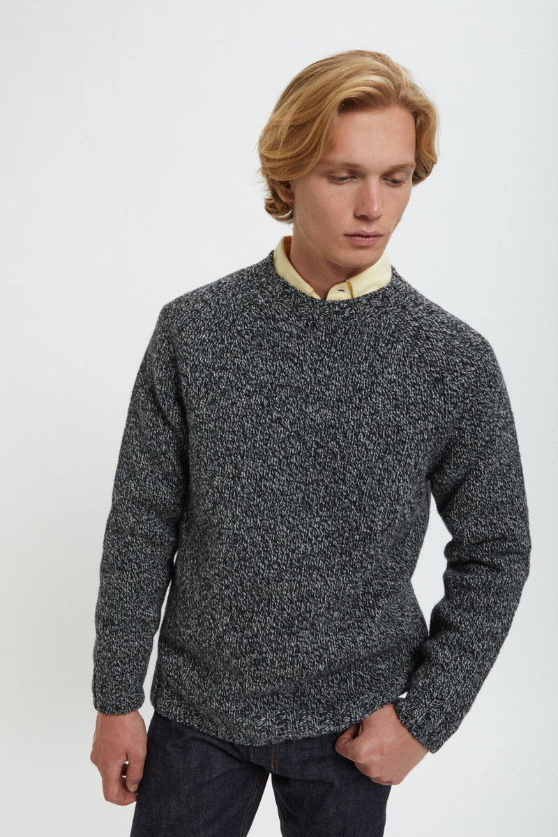 IRISH WOOL 3-GAUGE SWEATER