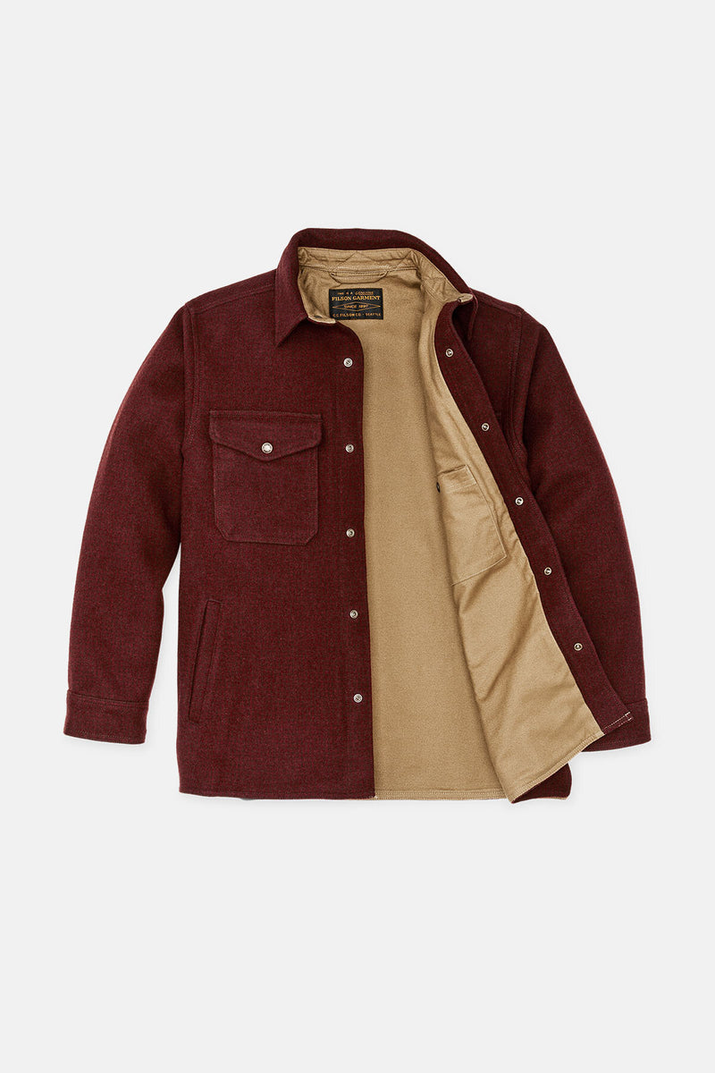 LINED MACKINAW WOOL JAC-SHIRT