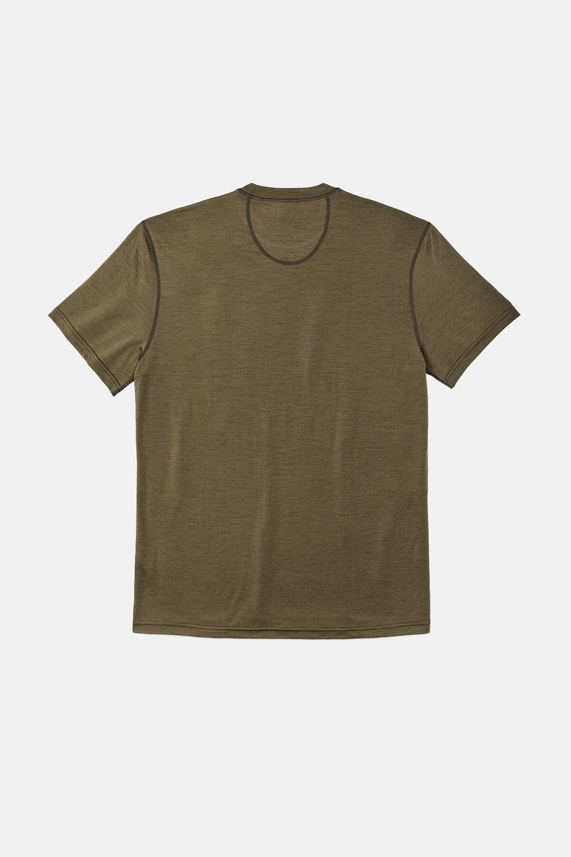 210G MERINO WOOL SHORT SLEEVE CREW