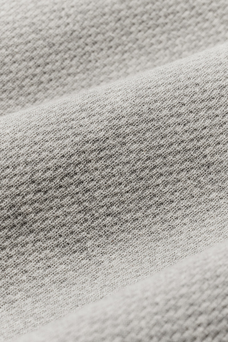 Waffle Knit Thermal Crewneck