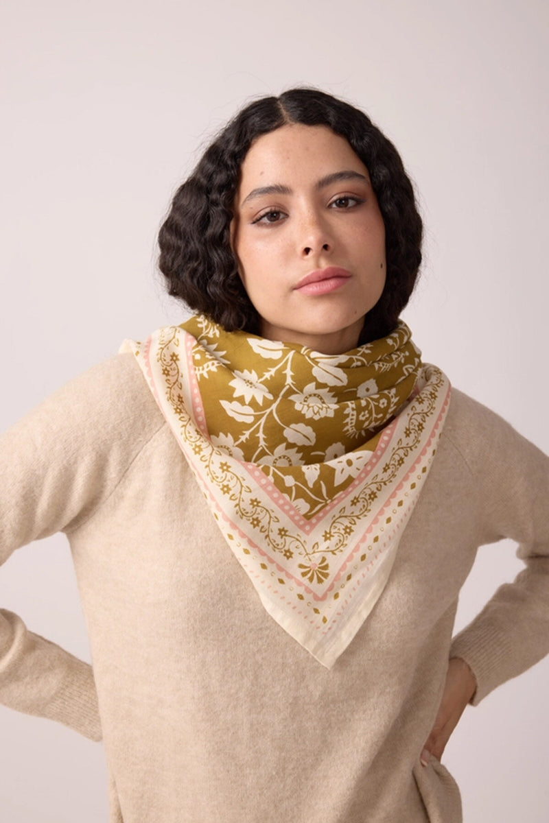 Foulard Bronze Indiennes