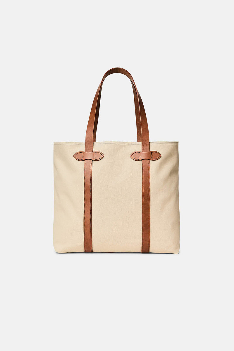 RUGGED TWILL LARGE OPEN TOTE BAG