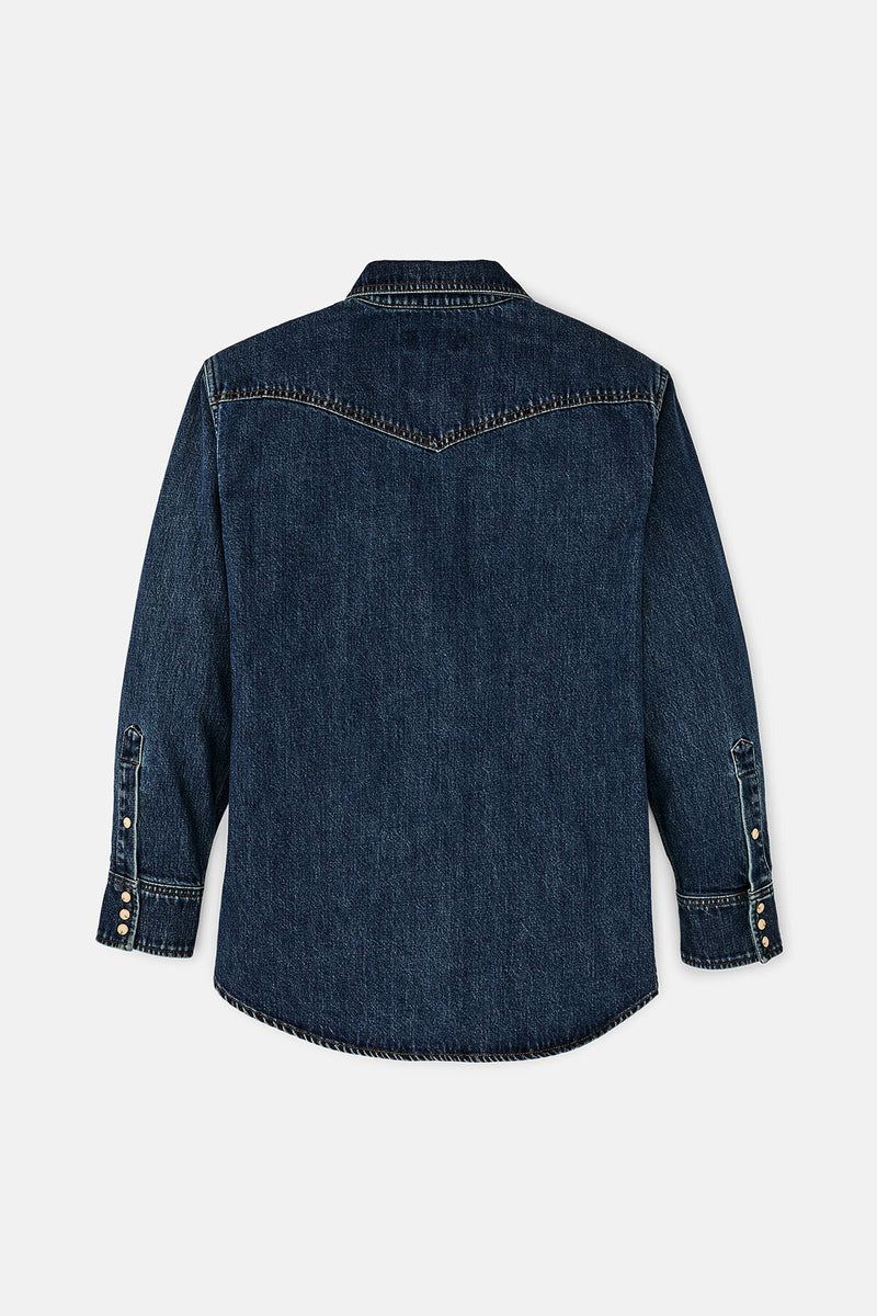 WOMEN’S DENIM WESTERN SHIRT