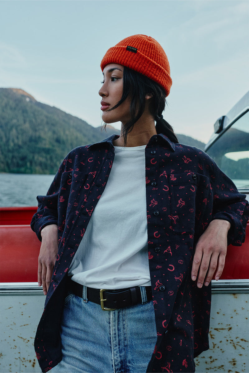 THE WOMEN’S RANGELAND FLANNEL SHIRT