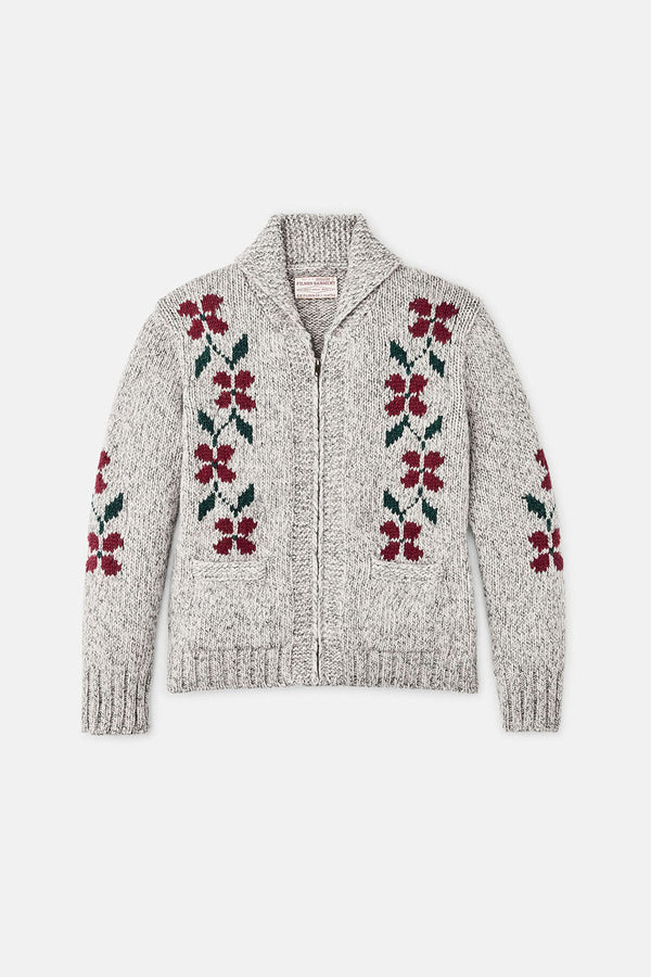 WOMEN’S ZIPPERED WOOL SWEATER