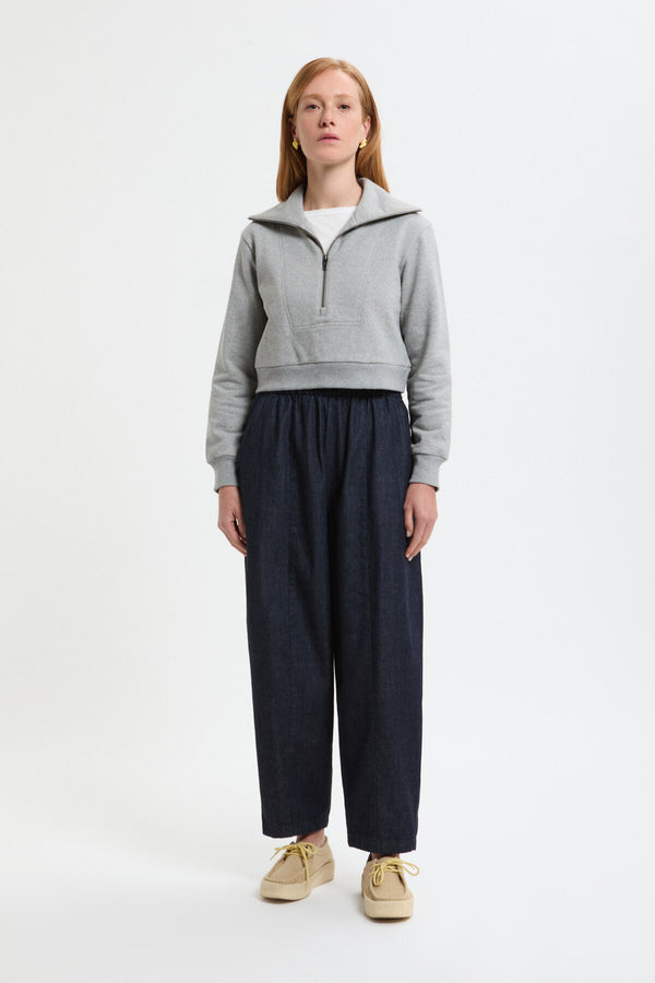 Denim Balloon Trousers