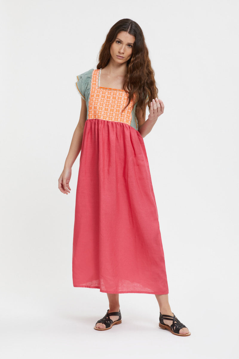 Midi Linen Jilly Dress