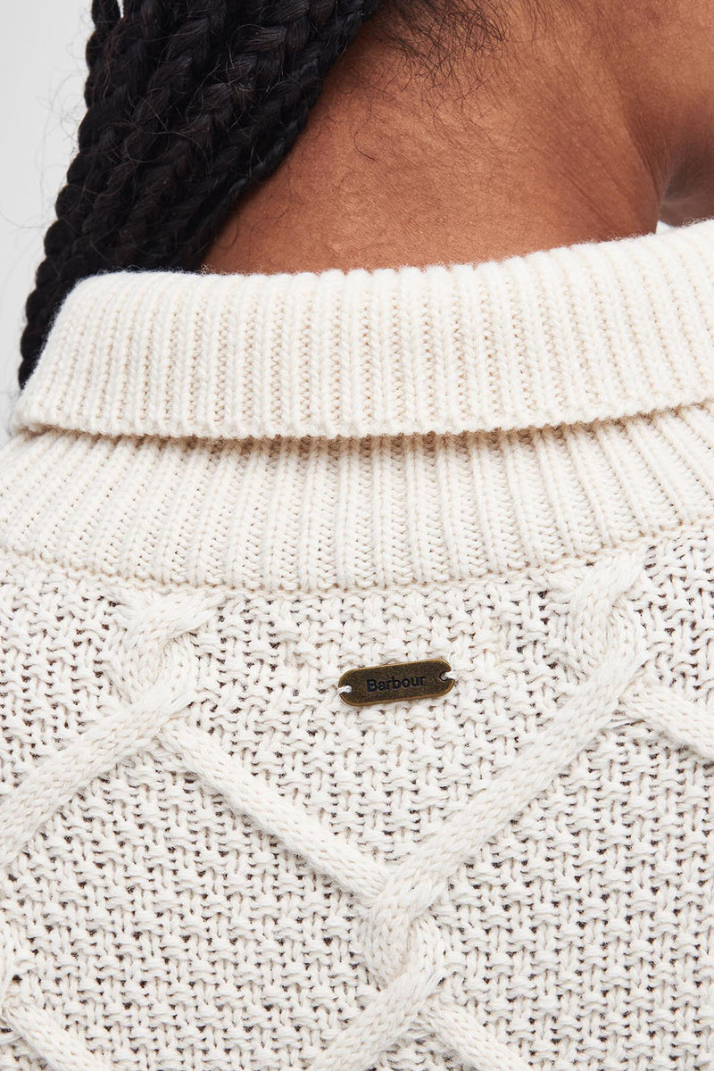 Burne Roll Neck Knit Sweatshirt