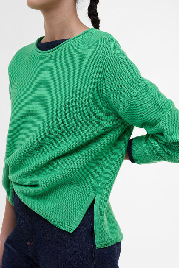 Marine Crew Neck Jumper