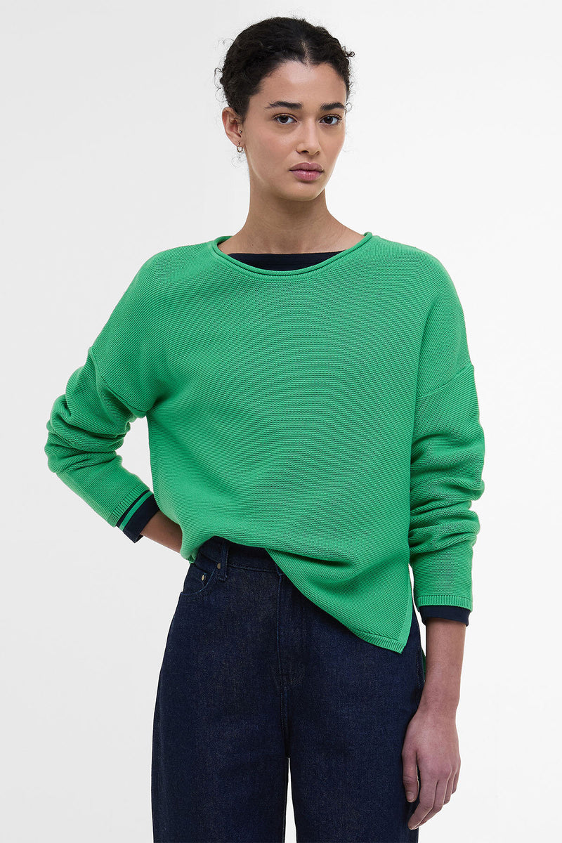Marine Crew Neck Jumper
