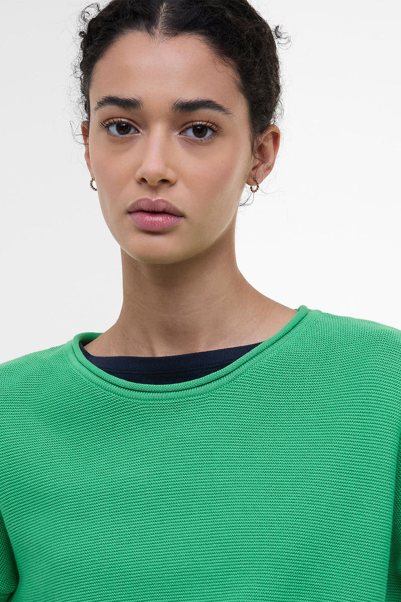 Marine Crew Neck Jumper
