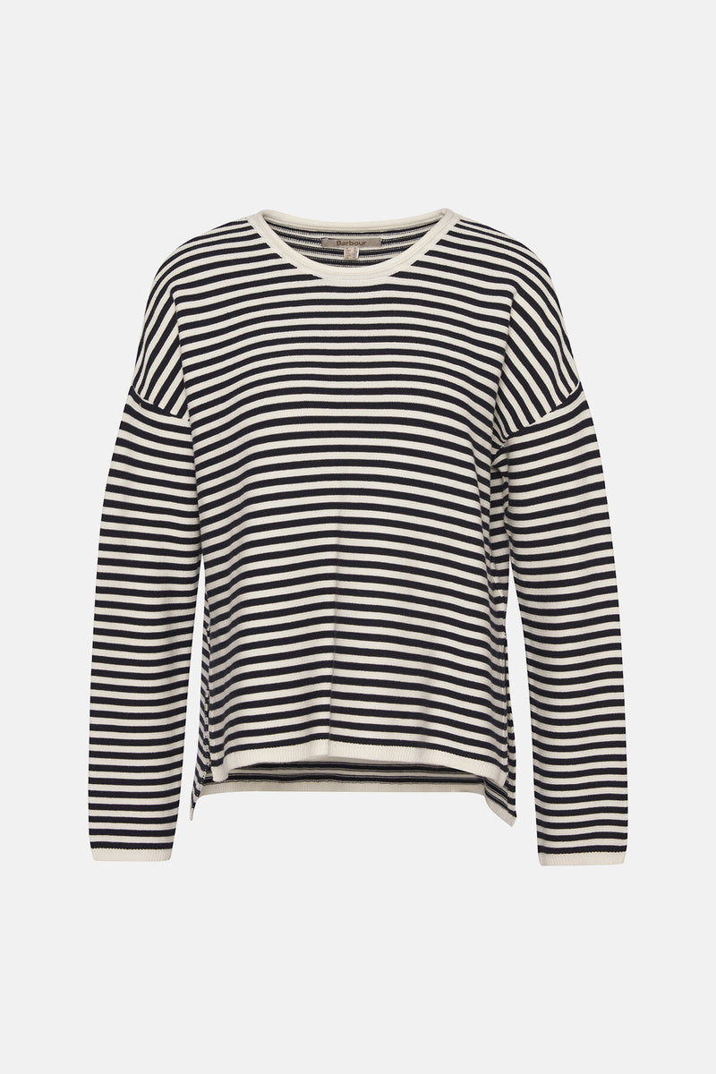 Marine Striped Crew Neck Jumper