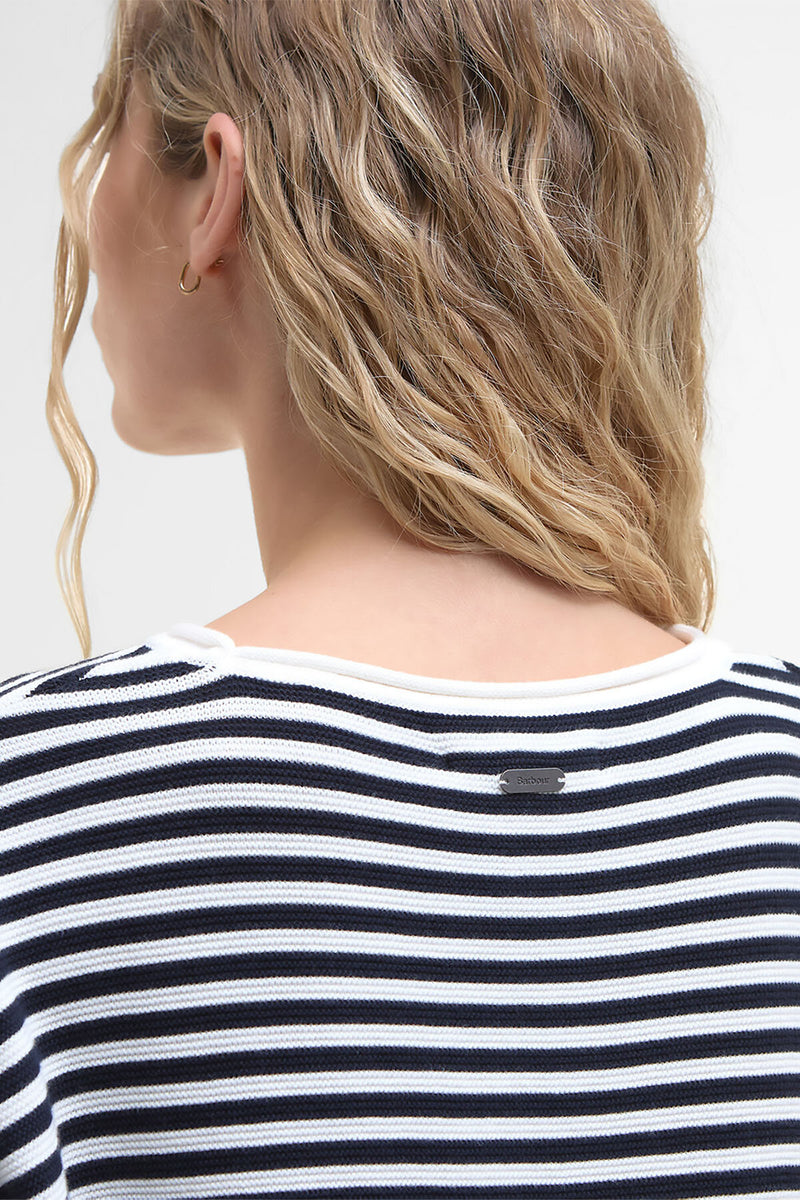 Marine Striped Crew Neck Jumper