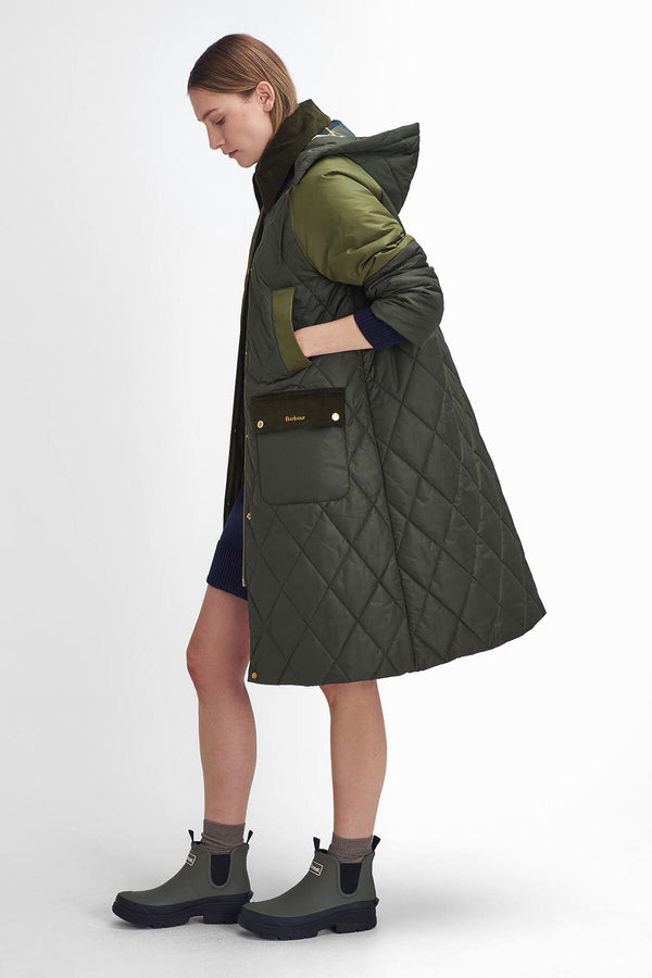 Cookston Longline Quilted Jacket