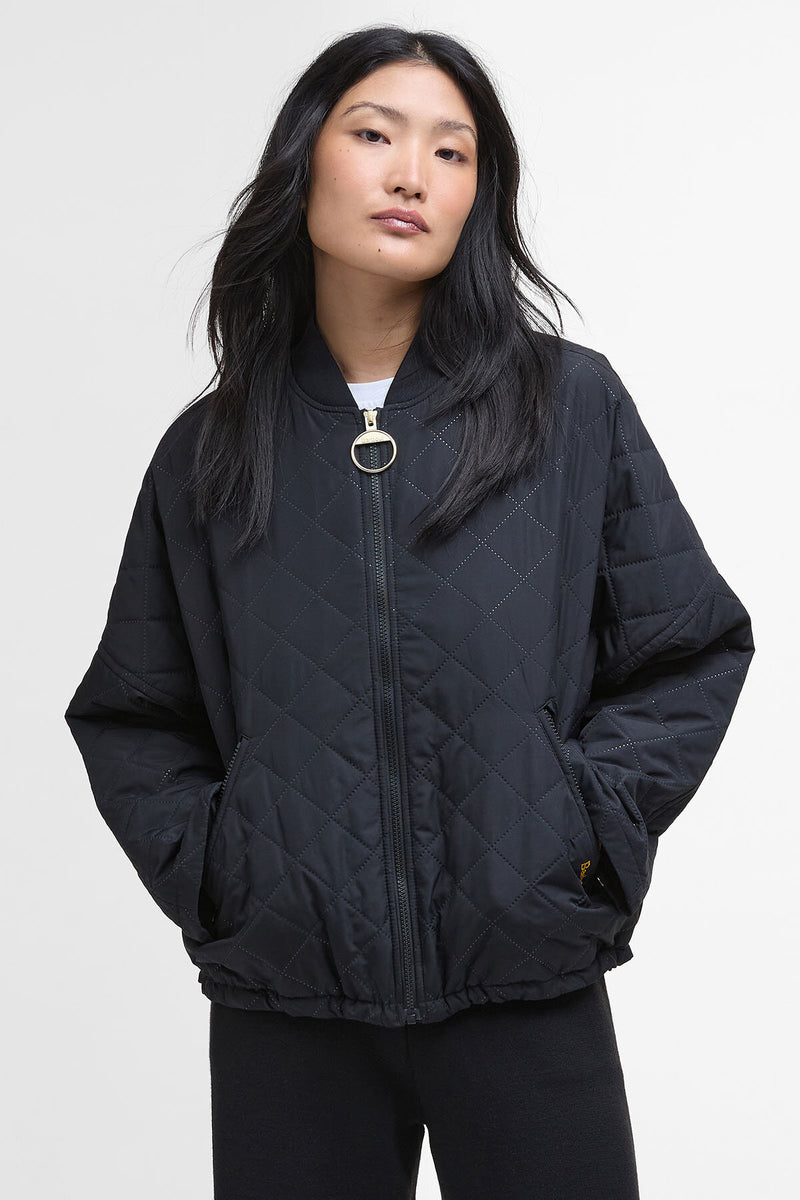 Emlyn Quilted Bomber Jacket