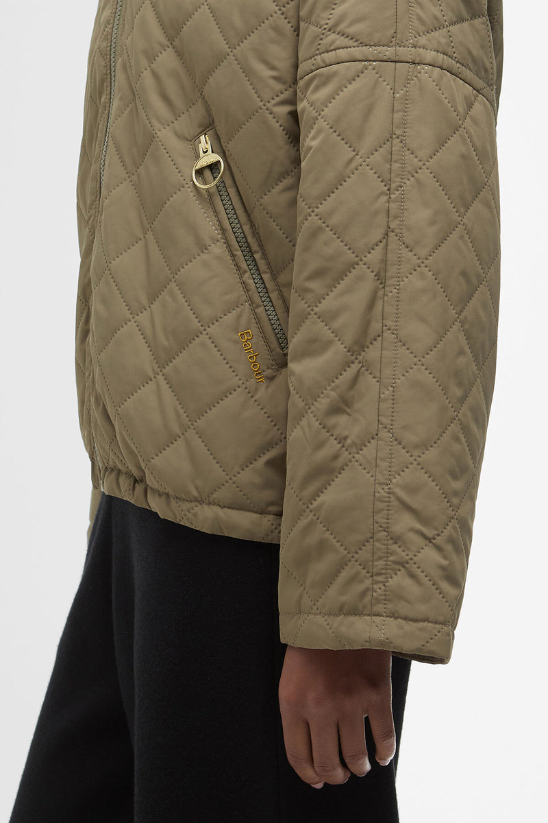 Emlyn Quilted Bomber Jacket