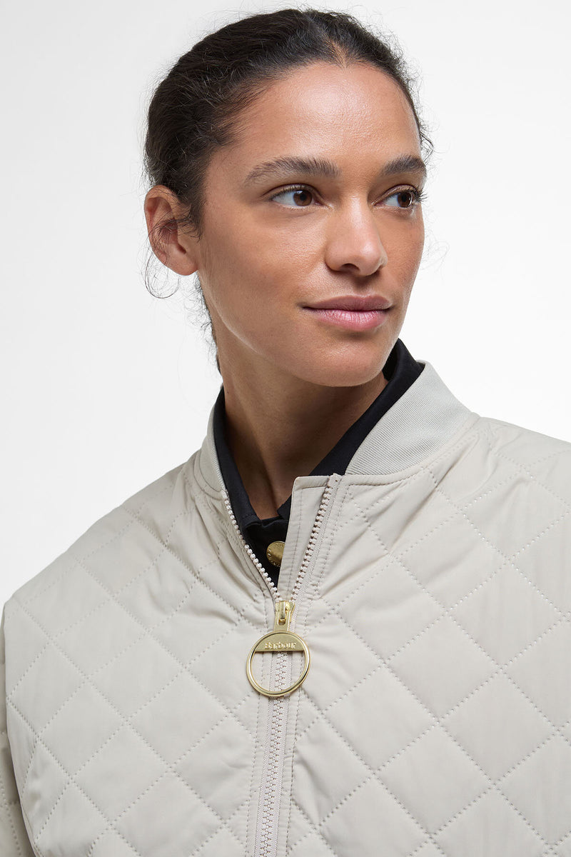 Emlyn Quilted Bomber Jacket