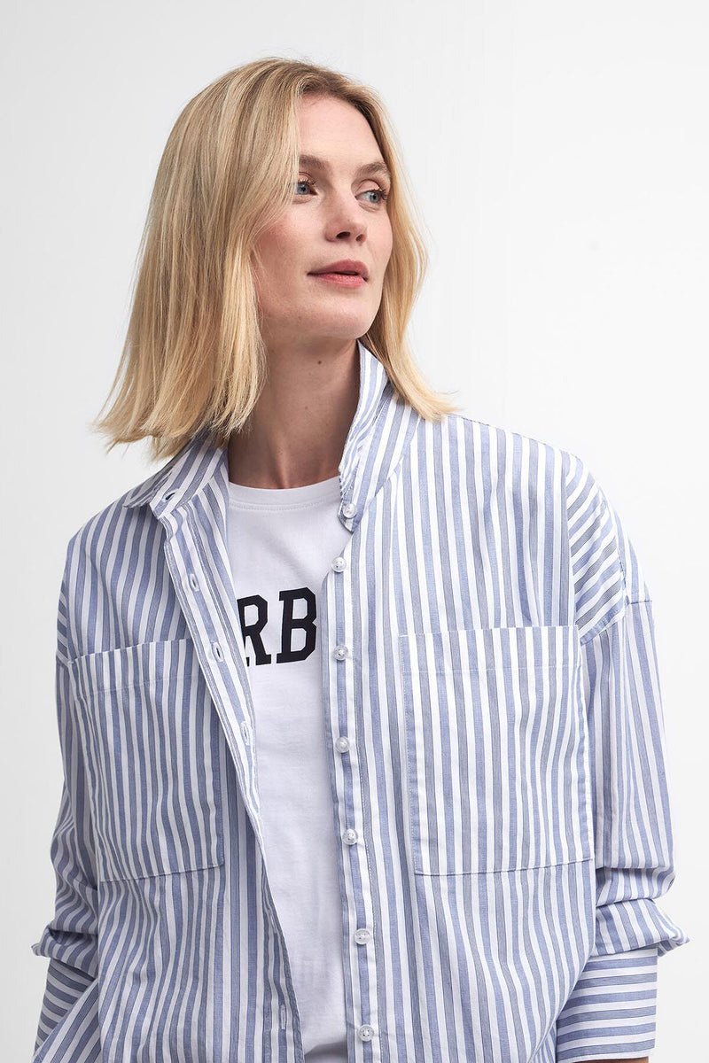 Violetta Striped Long-Sleeved Shirt