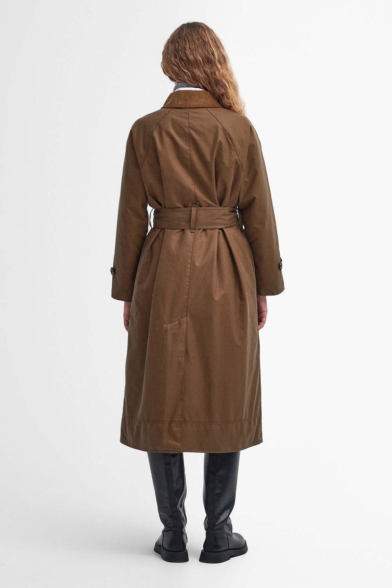 Marianne Waxed Trench Coat