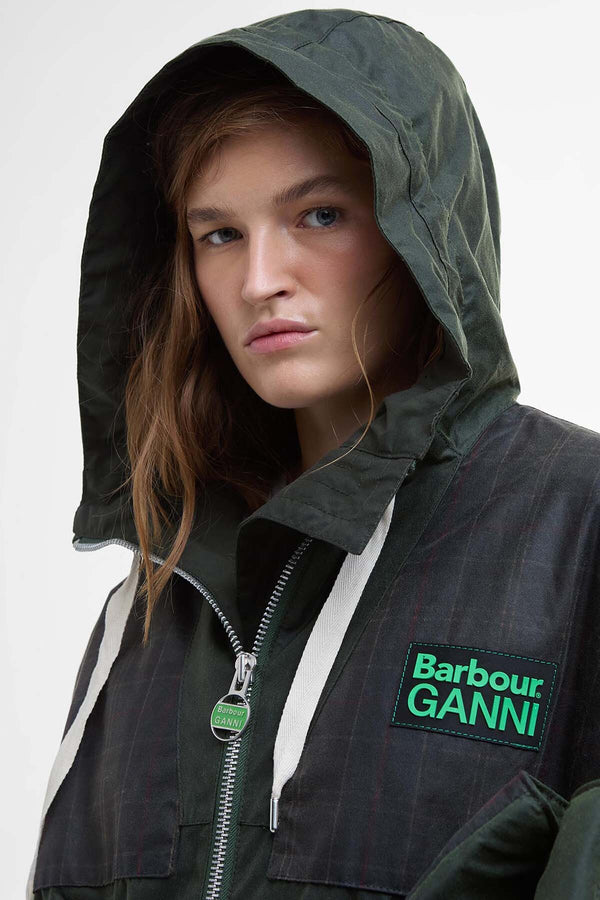 Barbour Ganni Wax Parka