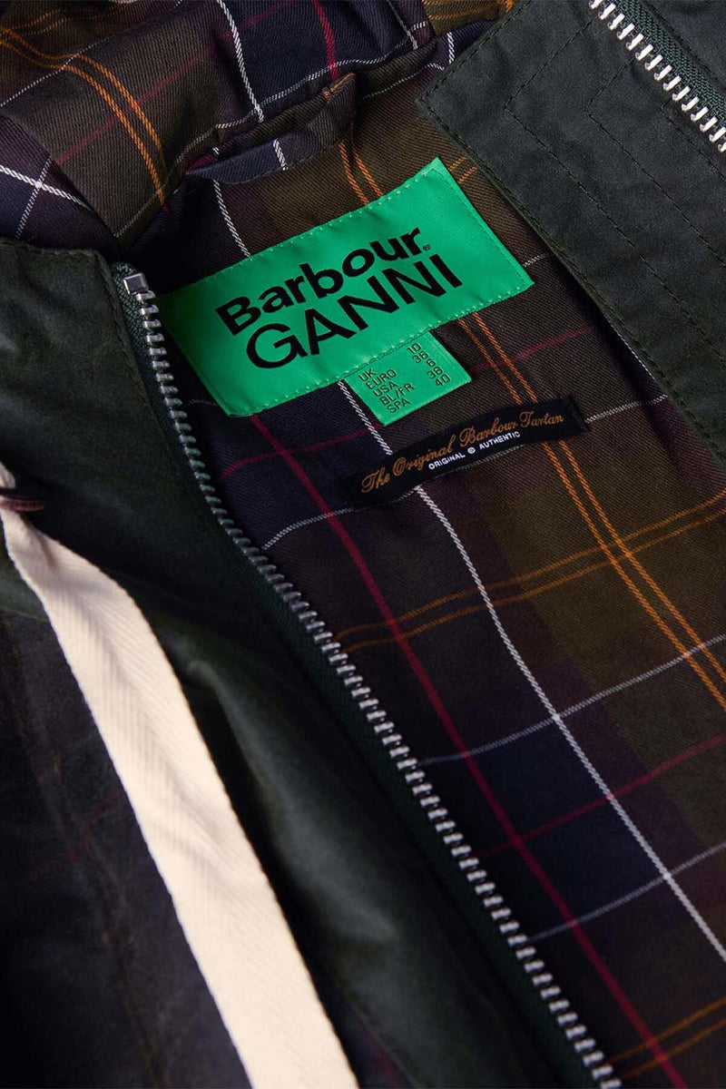 Barbour Ganni Wax Parka