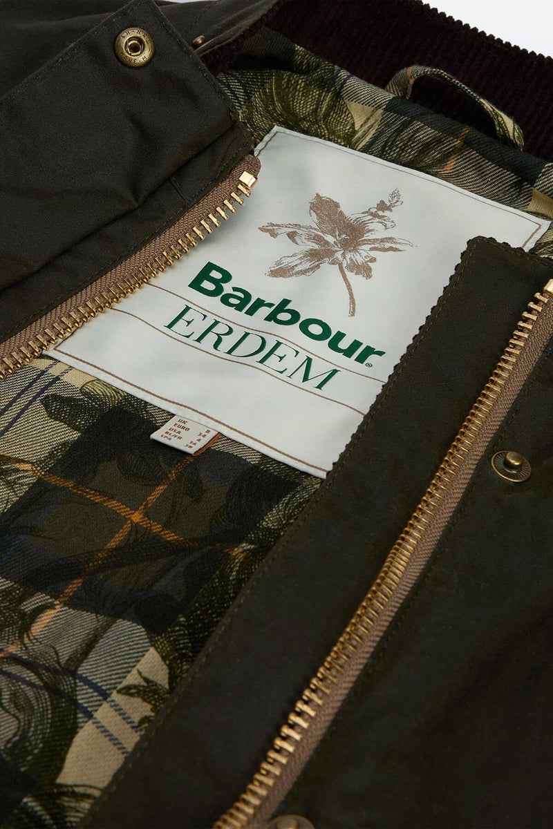 Barbour x ERDEM Dhalia Waxed Jacket