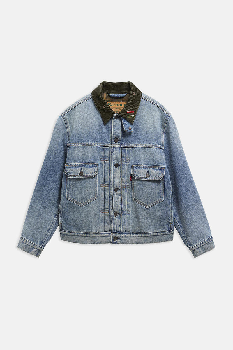 Barbour x Levi's Type Ii Denim Jkt