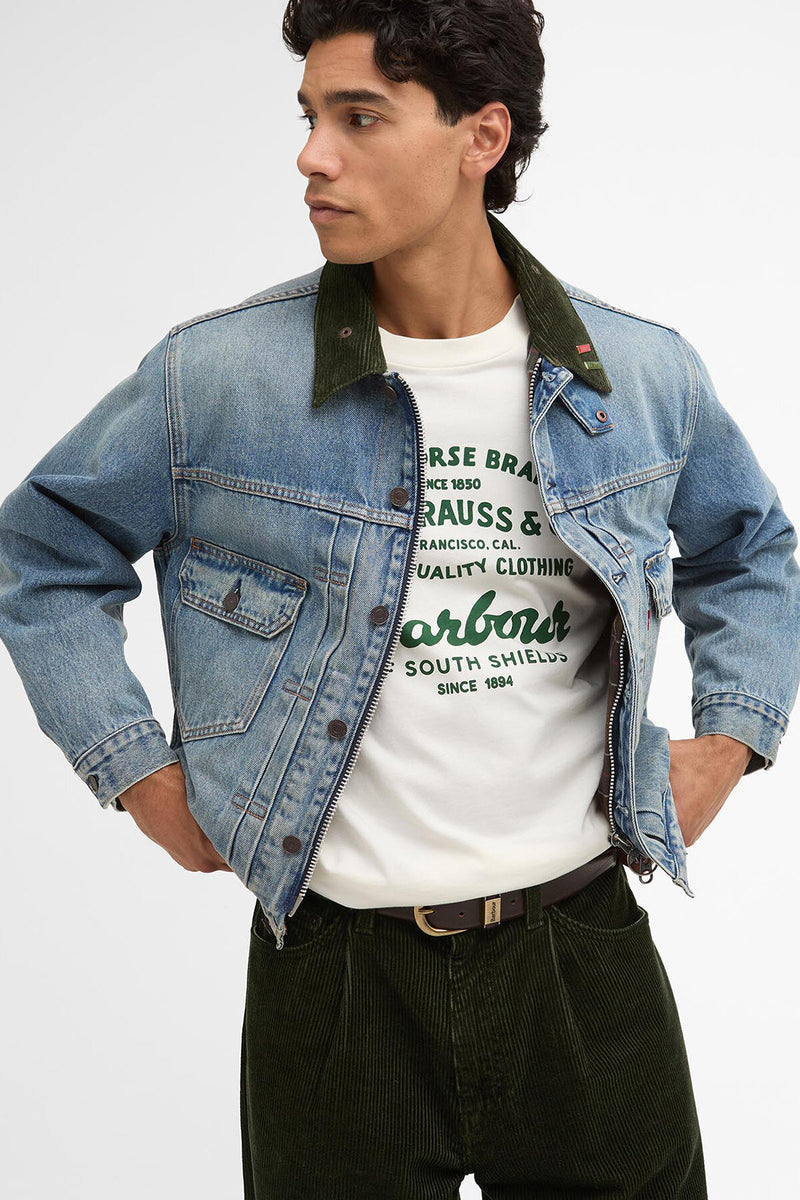 Barbour x Levi's Type Ii Denim Jkt