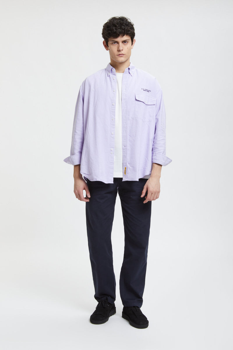 Mercer Oversized Shirt with Embroidery