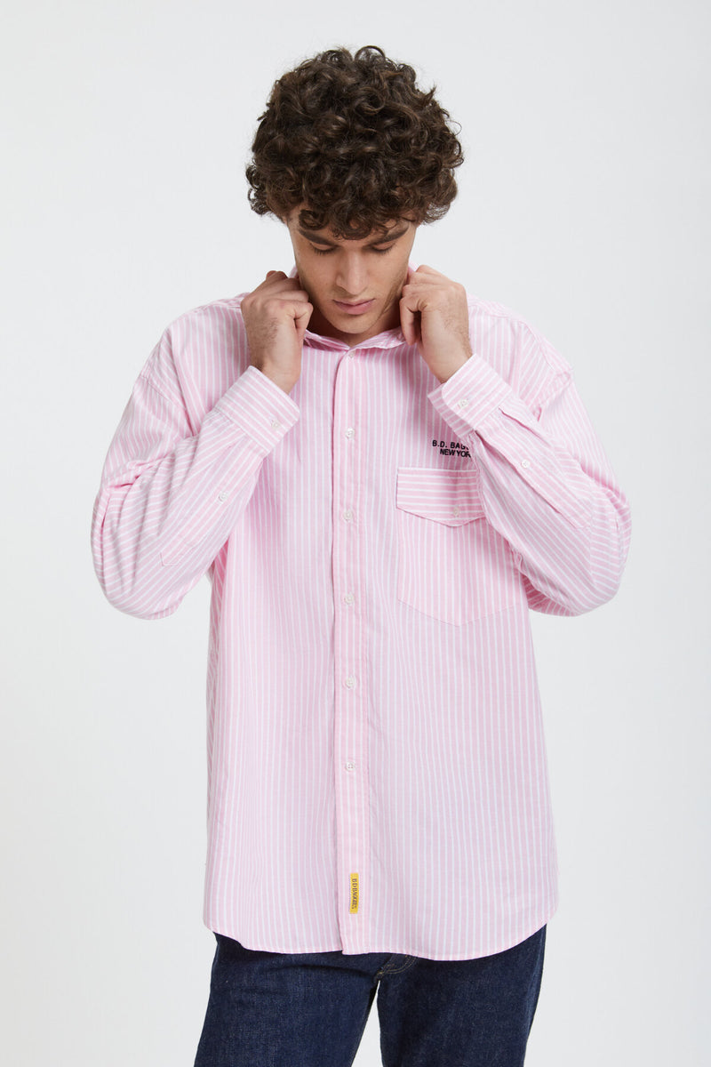 Mercer Oversized Shirt With Embroidery