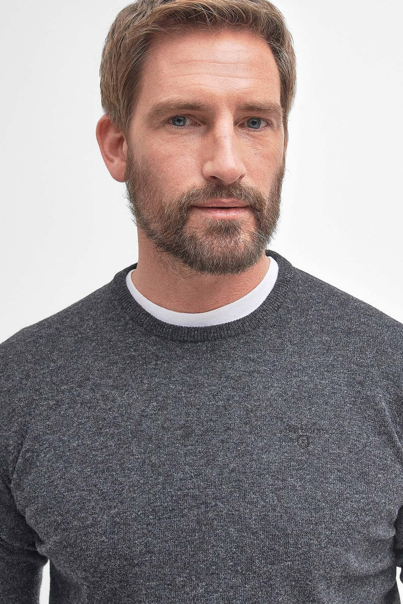 Essential L/Wool Crew Neck