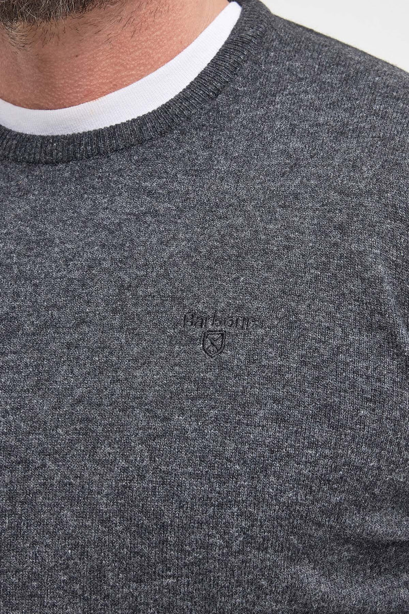 Essential L/Wool Crew Neck
