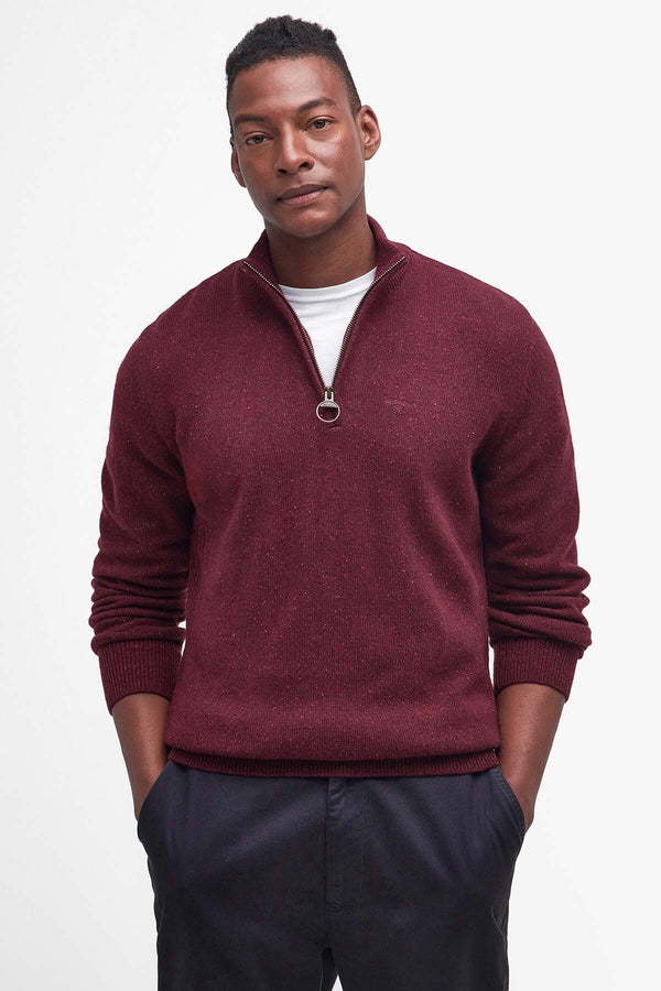 Essential Tisbury Half Zip Knitted Jumper