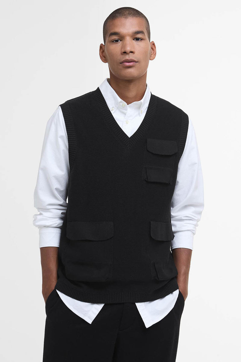 Barbour x TO KI TO Multi-Pocket Sweater Vest