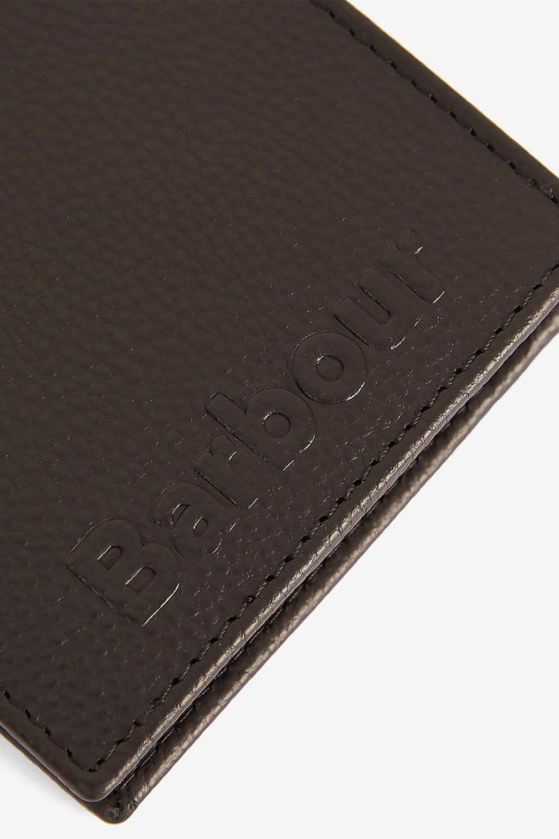 Logo Leather Billfold Wallet