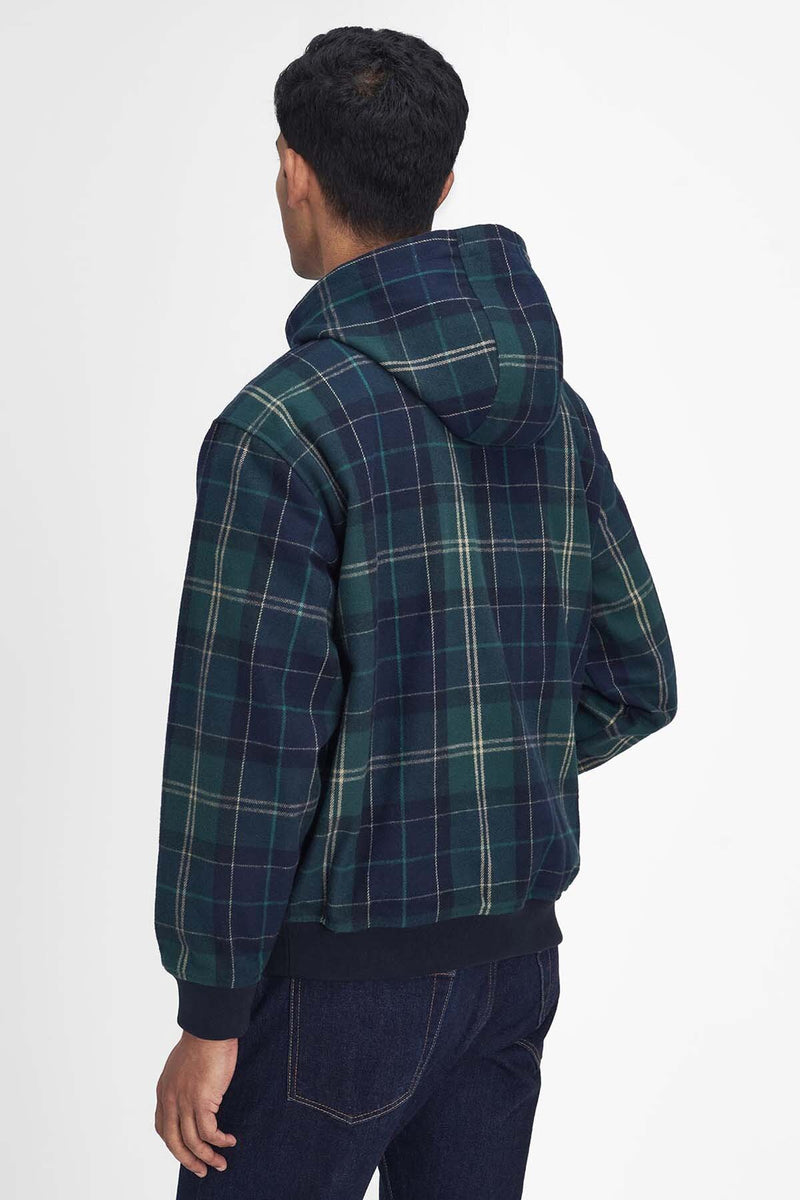 Barbour Brough Tartan Hoodie