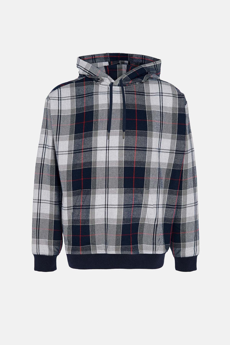 Barbour Brough Tartan Hoodie