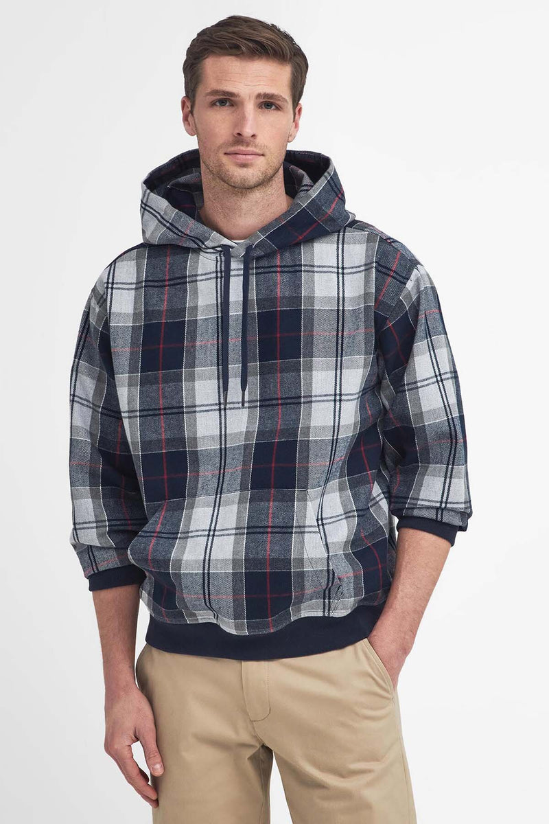 Barbour Brough Tartan Hoodie