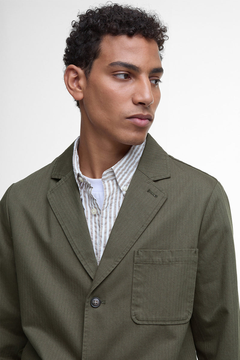 Bayview Herringbone Overshirt