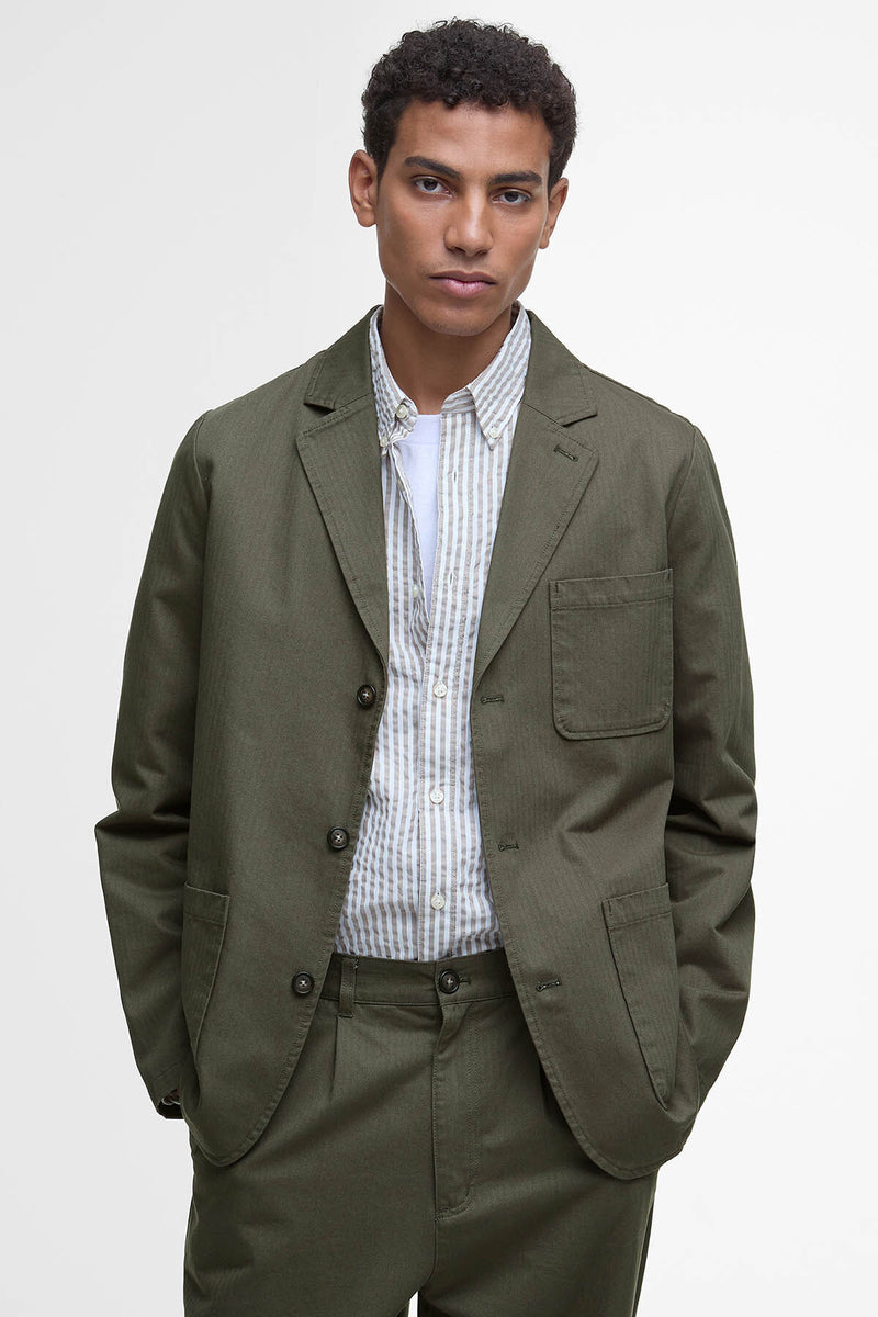 Bayview Herringbone Overshirt