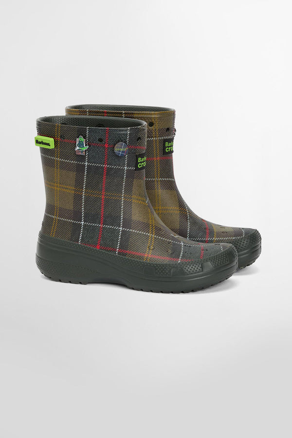 Barbour x Crocs Boots
