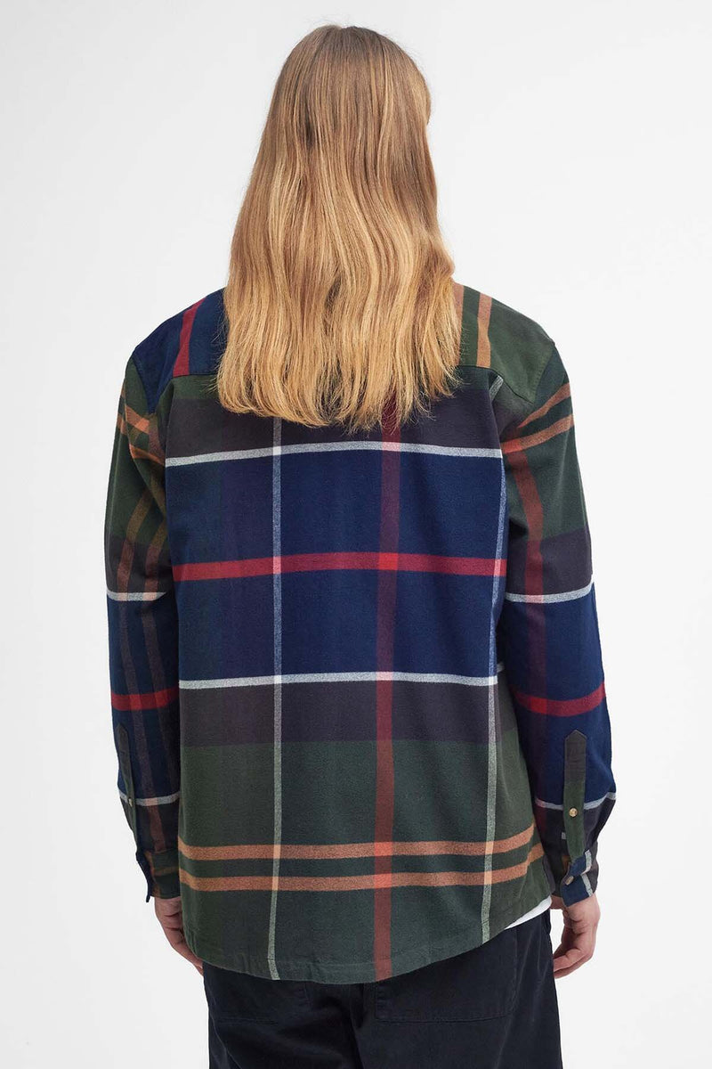 Barbour Bushlane Oversized Long-Sleeved Tartan Shirt